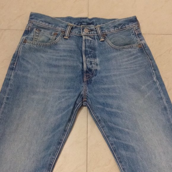 Original 501 Levi's selvedge denim Jeans - Picture 6 of 16